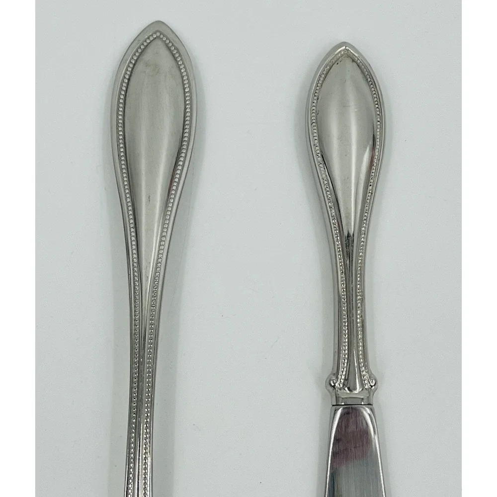 Oneida American Harmony Serving Set Stainless Flatware Spoons Fork Butter Knife
